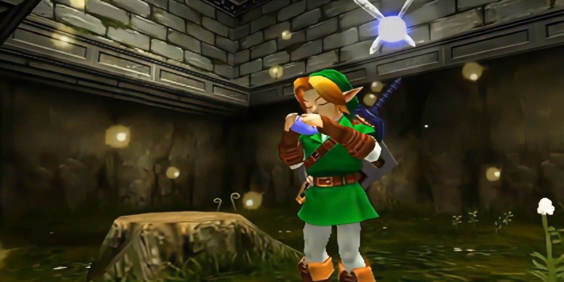 Cube Diorama Imagines What A 2D Zelda Ocarina of Time Would Look Like