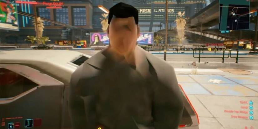 Cyberpunk 2077 Blurry NPC On Console