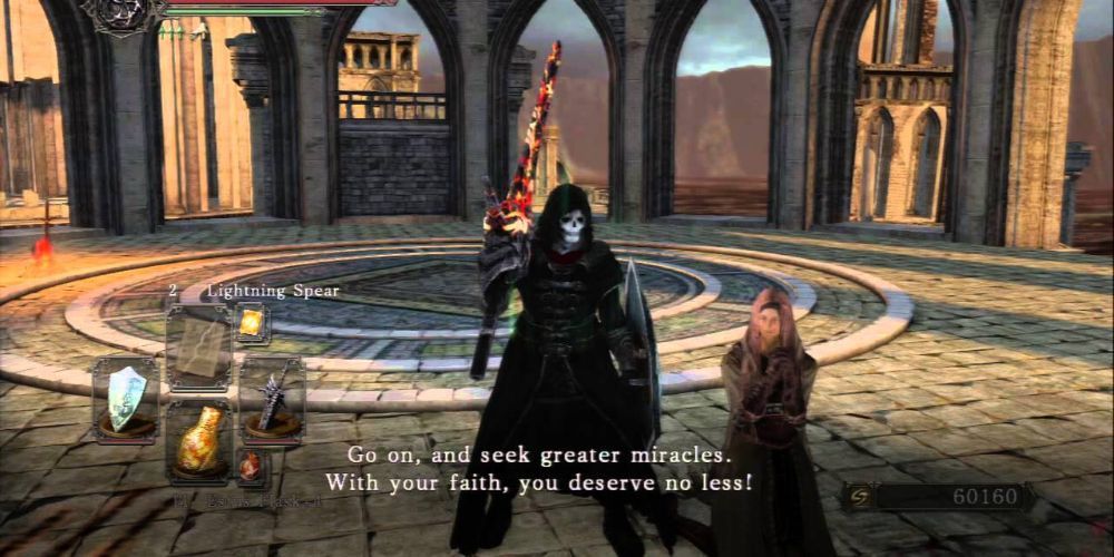 Dark Souls 2 Best Miracles Licia Heal Med Great