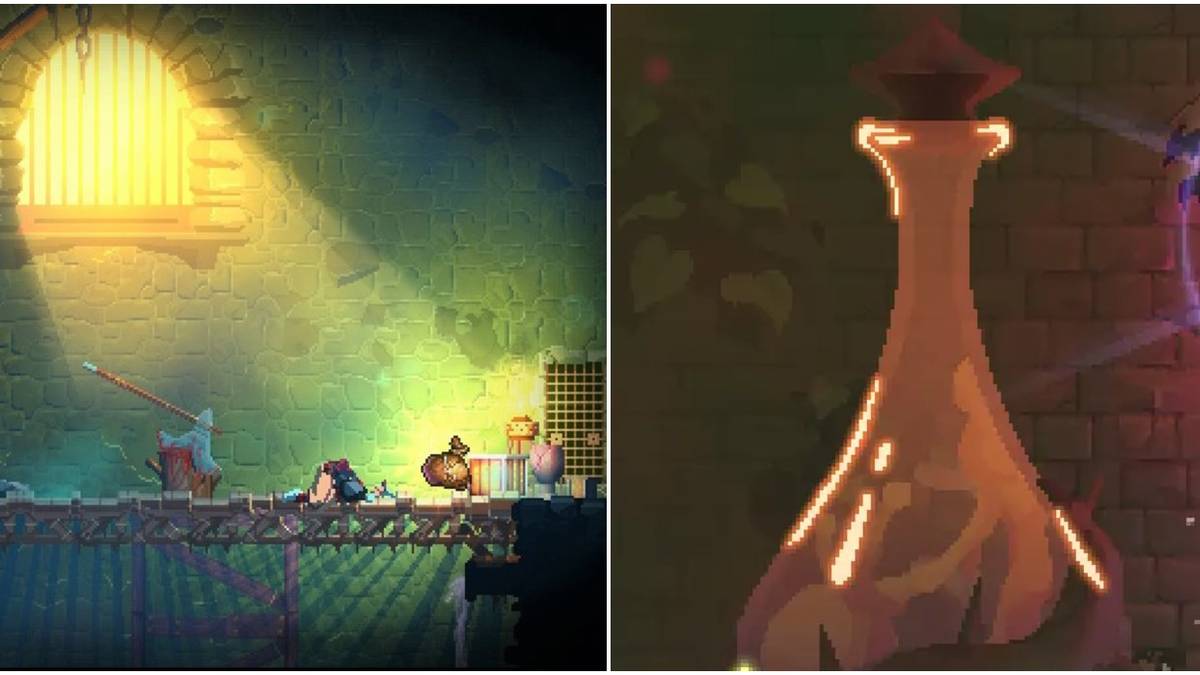 Dead Cells Starting Screen Flask Colorless Mutations