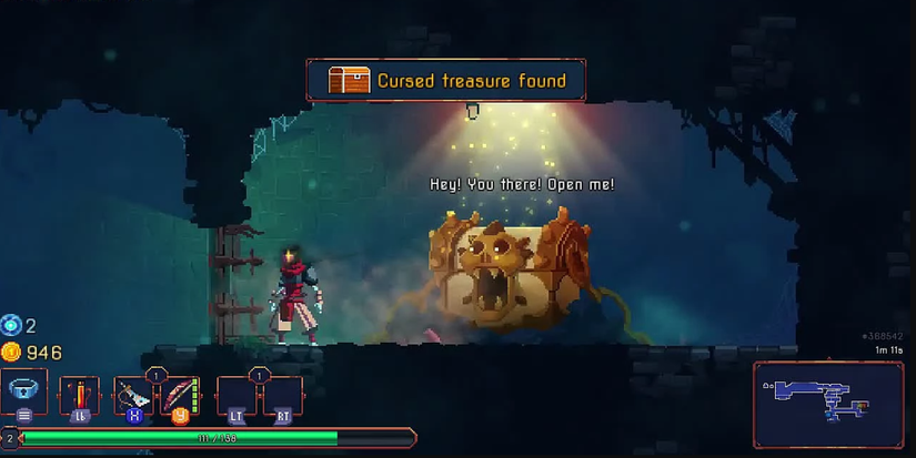 Dead Cells Cursed Chest Mutation Light Mimic Trreasure