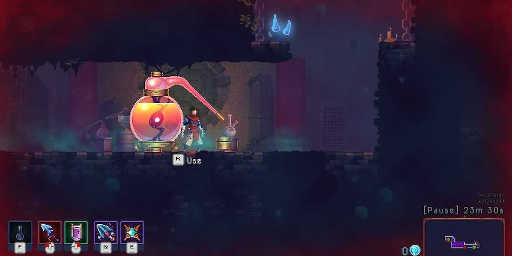 Dead Cells End Recovery Flask Life Level increase