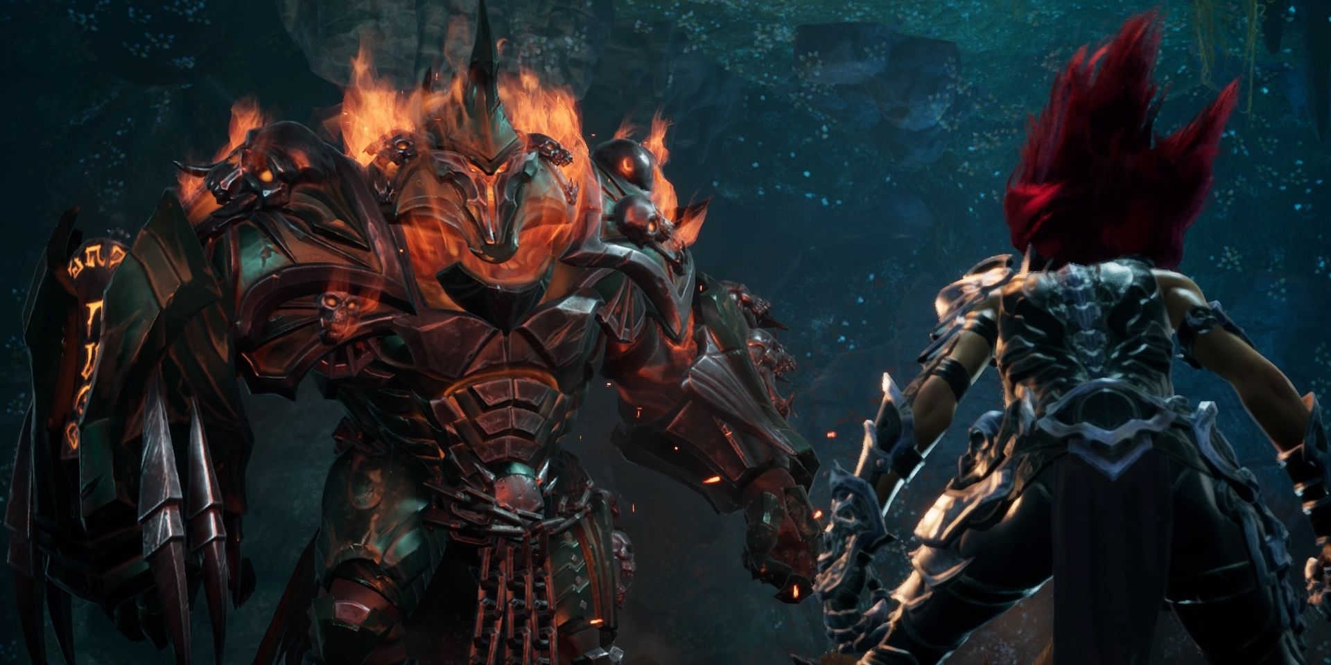 Fury and an enemy in Darksiders III