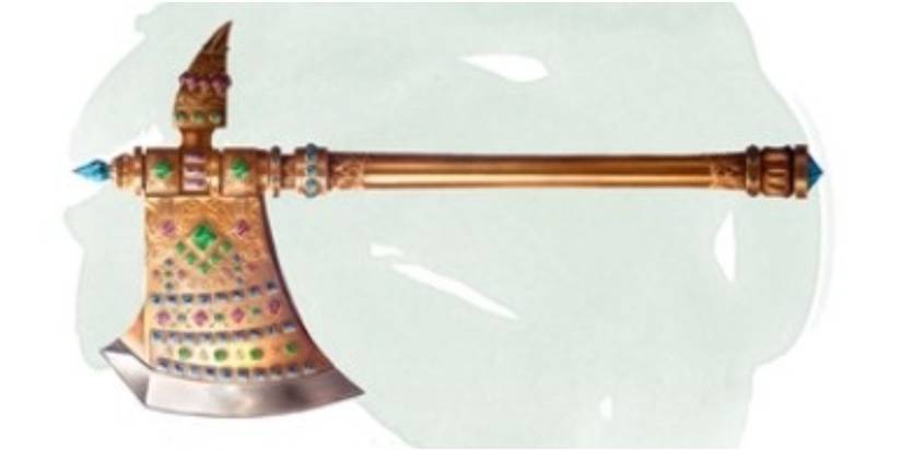 Dungeons And Dragons Axe of the Dwarvish Lords Artwork In Book