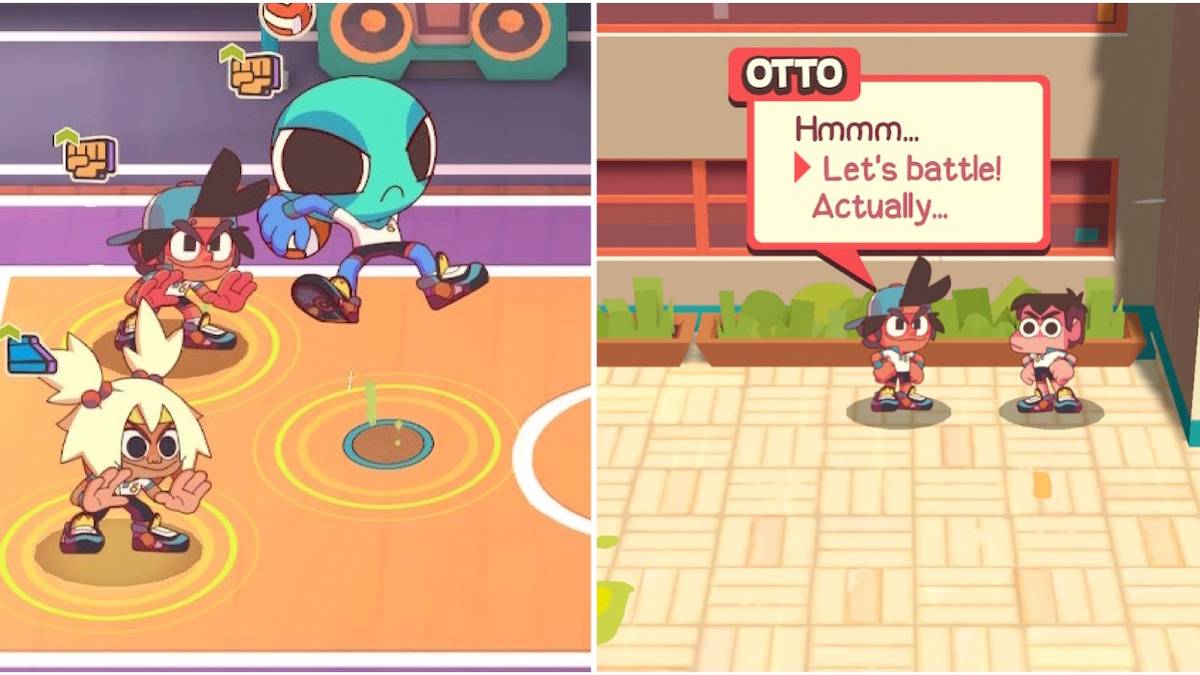 Dodgeball matches in Dodgeball Academia