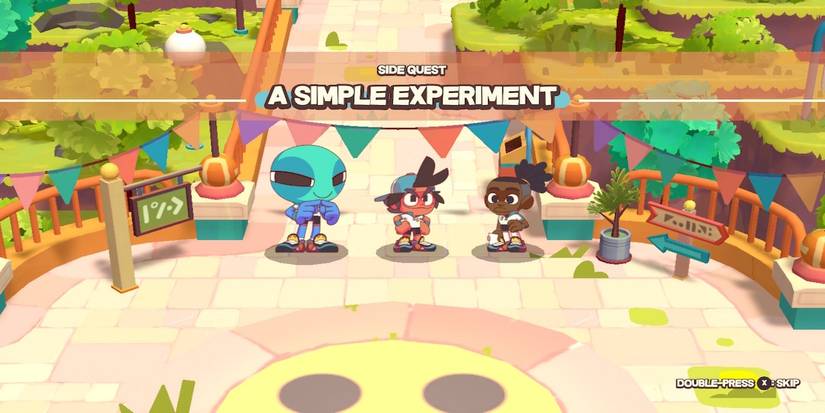 Accepting a quest in Dodgeball Academia