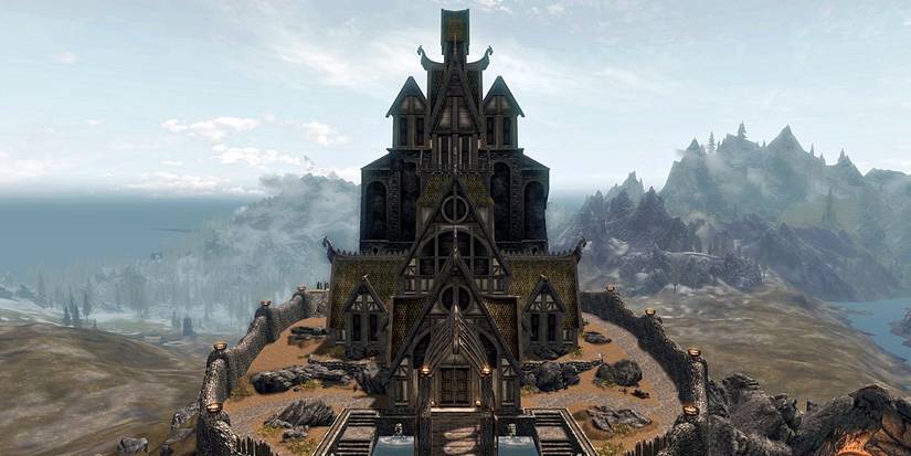 Whiterun's Dragonsreach Keep In Skyrim