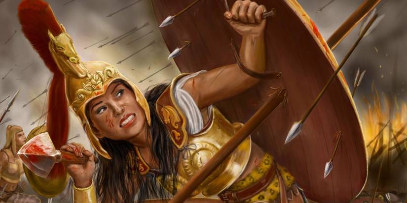 Dungeons-And-Dragons-Blocking-A-Volley-Of-Arrows-1