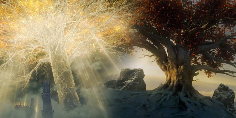 Elden Ring Erdtree Game Of Thrones Weirwood Tree