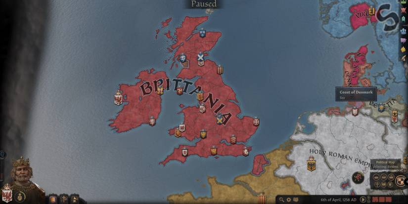 Empire Of Britannia From Crusader Kings 3
