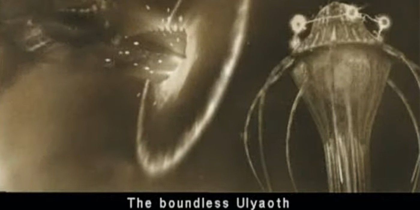 Eternal Darkness alternate ending cutscene with Ulyaoth