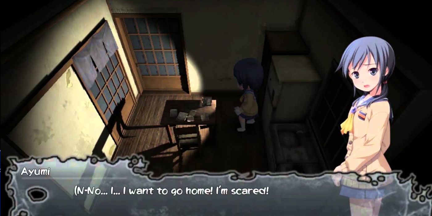 Exploring the environment in Corpse Party Blood Drive
