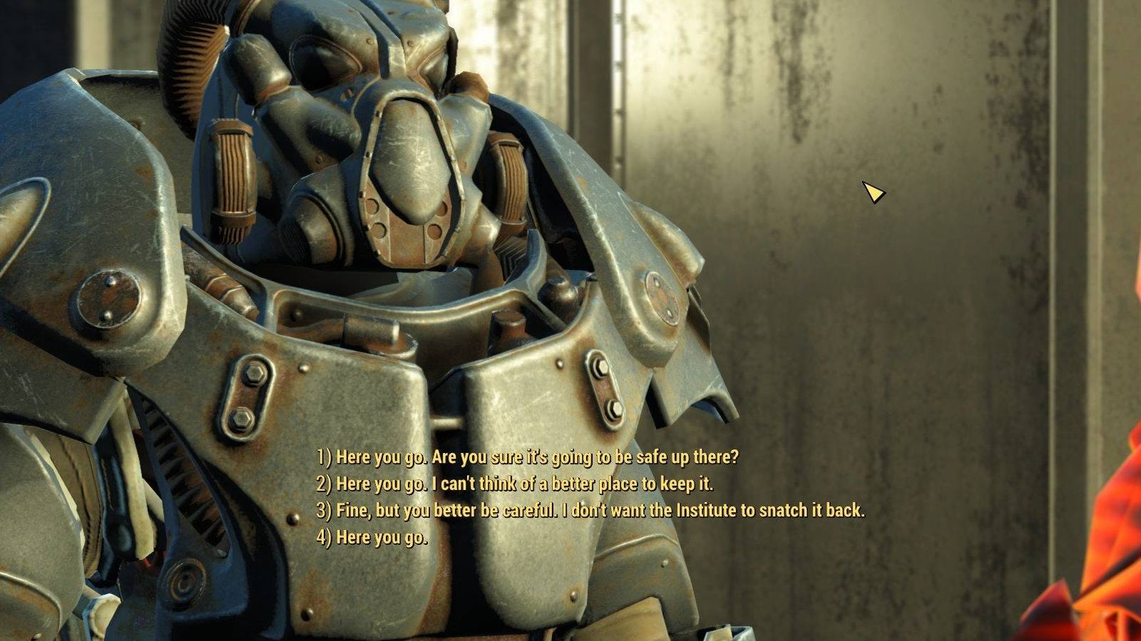 Fallout 4 Dialogue wheel mod 
