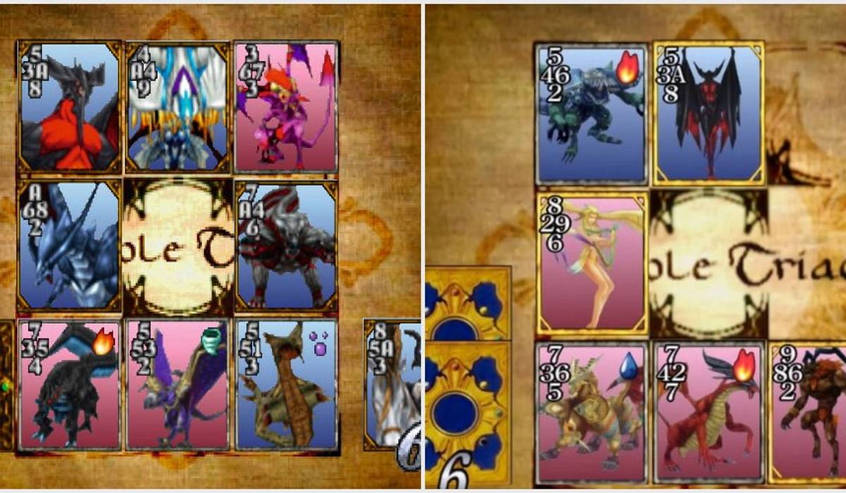 Final Fantasy 8's Triple Triad Card Game Explained Final Fantasy 8's Triple Triad Card Game Explained