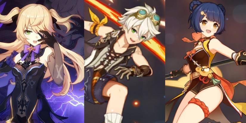 Genshin Impact Fischl-Bennett-Xiangling-1