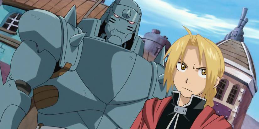 Fullmetal Alchemist Brotherhood Edward and Alphonse