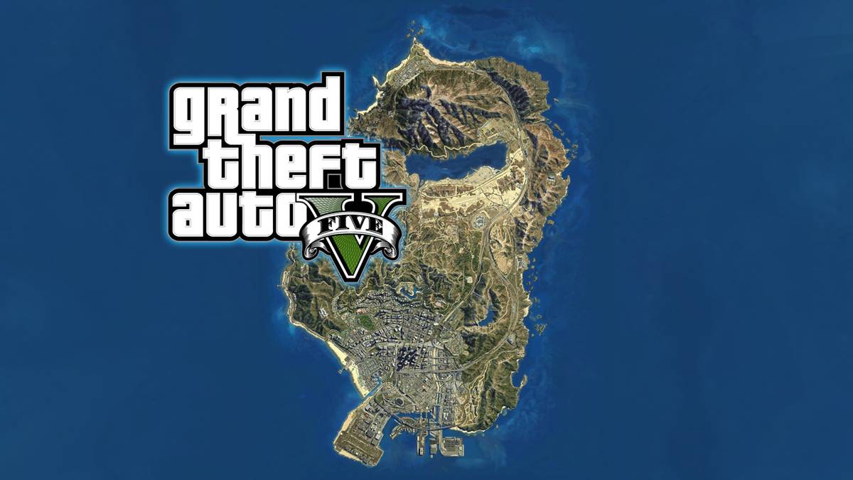 GTA 5 Geographical Map