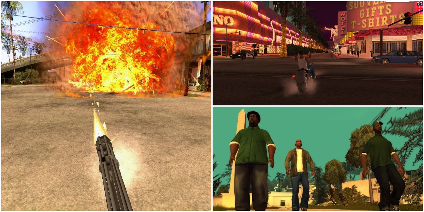 GTA: San Andreas - 15 Mods That Remaster The Game
