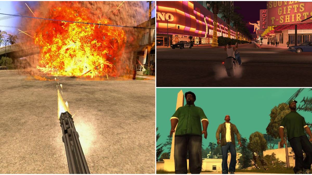 Mods That Remaster GTA San Andreas
