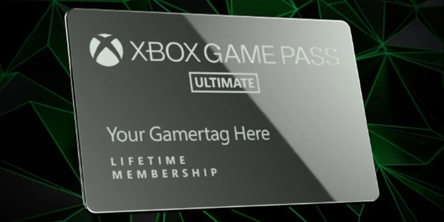 Game Pass lifetime membership Card