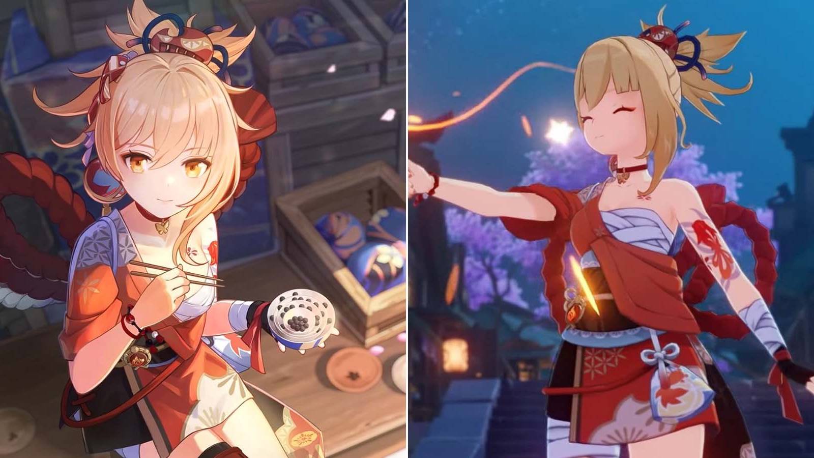 Genshin Impact Yoimiya character