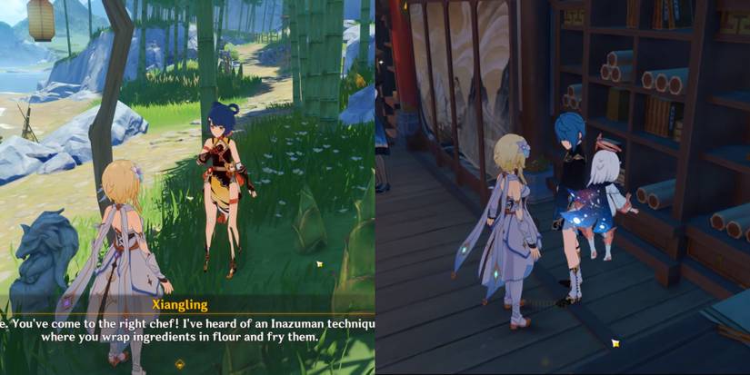 Meeting Xiangling and Xingqiu After Their Story Quests