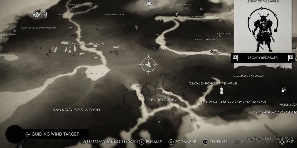 Ghost of Tsushima Heal the Land Unwritten Tale map location