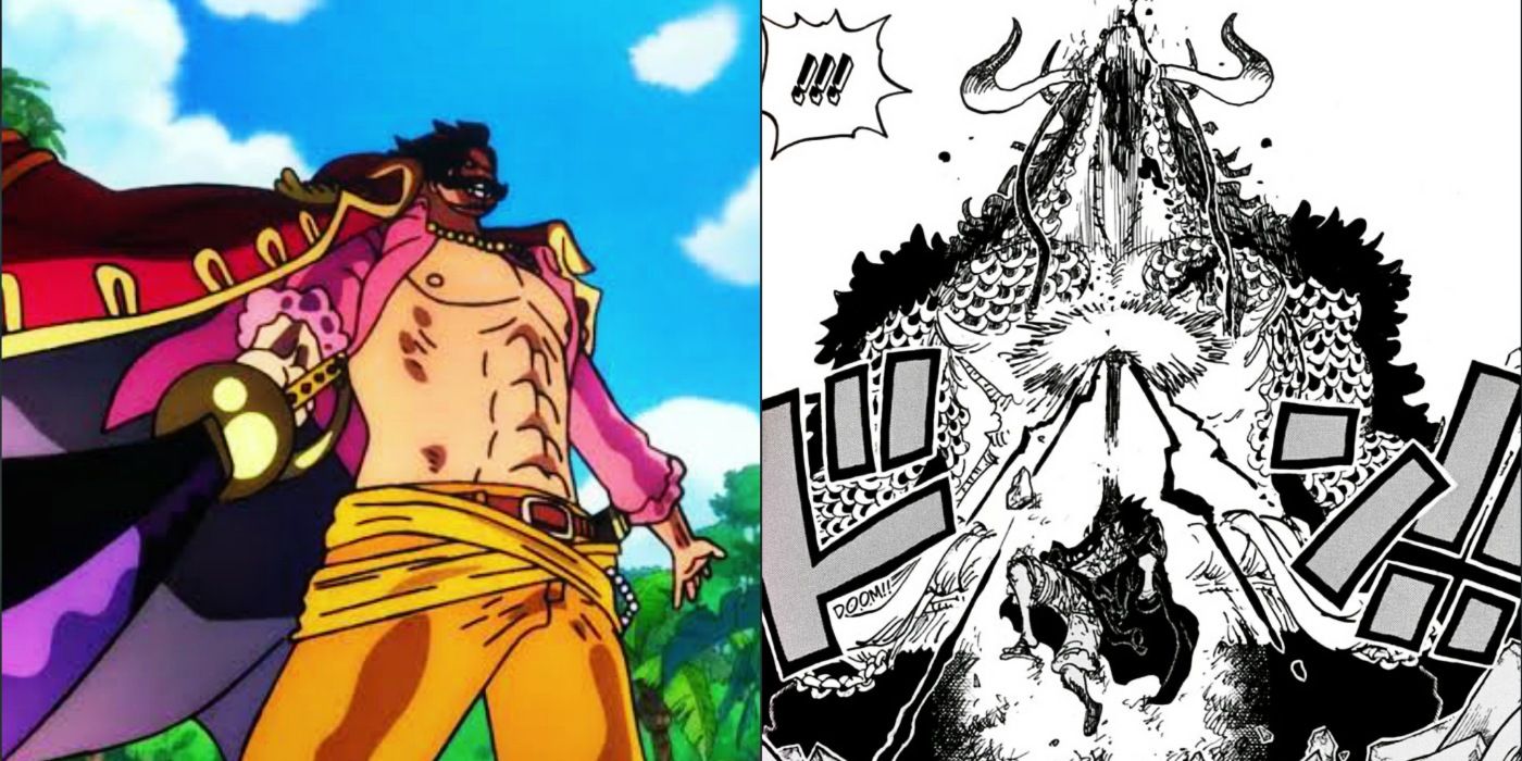 Хаки Гол Д. Роджера и Луффи Завоевателя One Piece