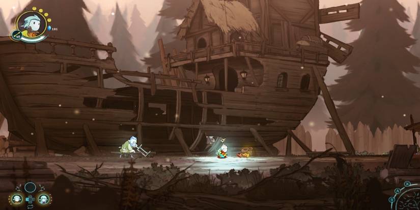 The hub town from Greak