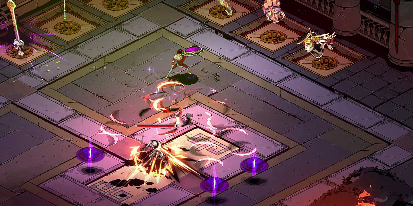 Hades - Using The Charged Special Of The Aspect Of Chaos Shield To Throw Multiple Shields