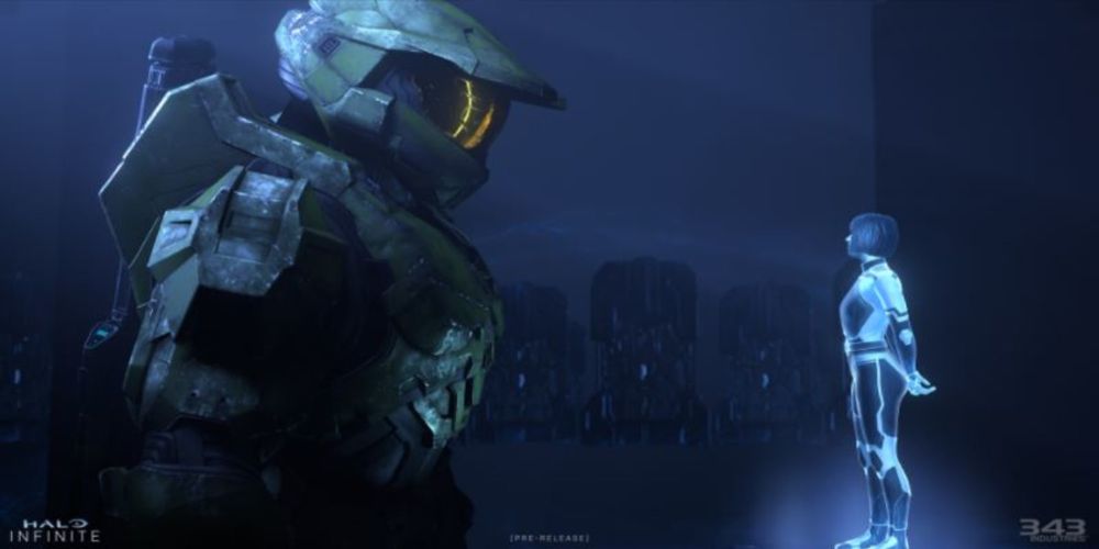 Halo Infinite Chief and Cortana-Campaign