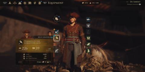 Hammer Of The Forgotten God in Greedfall