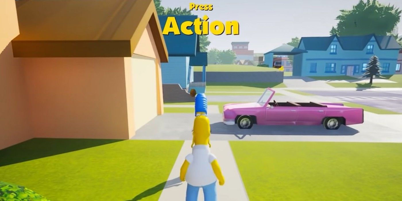 Simpsons: Hit and Run fan made demo