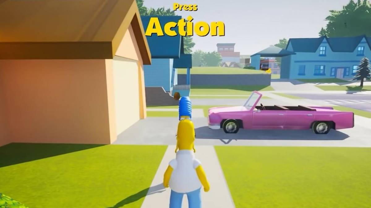 Simpsons: Hit and Run fan made demo