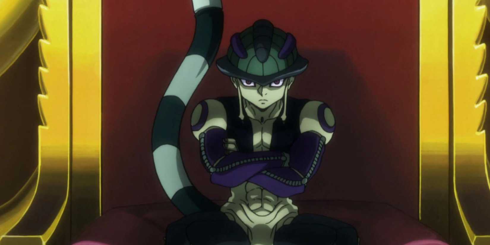 Hunter x Hunter Merum anime villain Naruto as good as Madara Uchiha