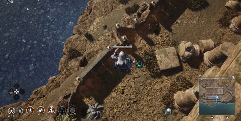 Dara airborne in Hunter's Arena Legends