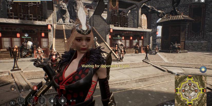 Mimi in the game lobby in Hunter's Arena Legends