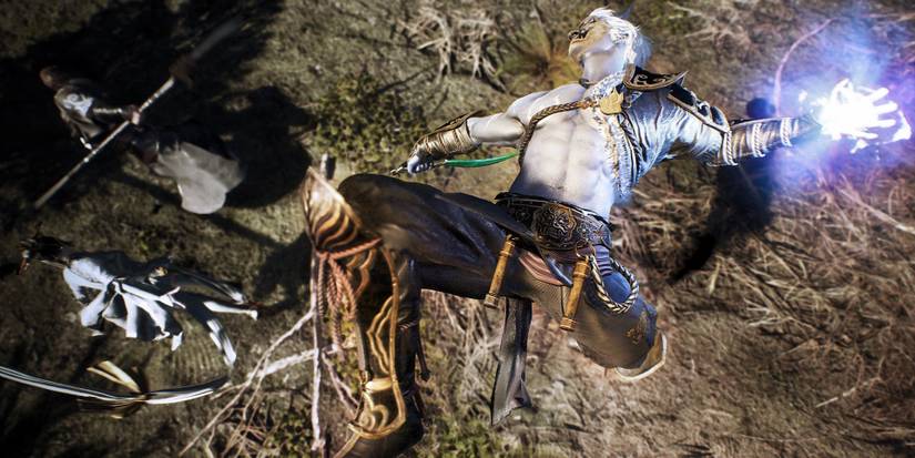 Mumyung backflipping in Hunter's Arena Legends