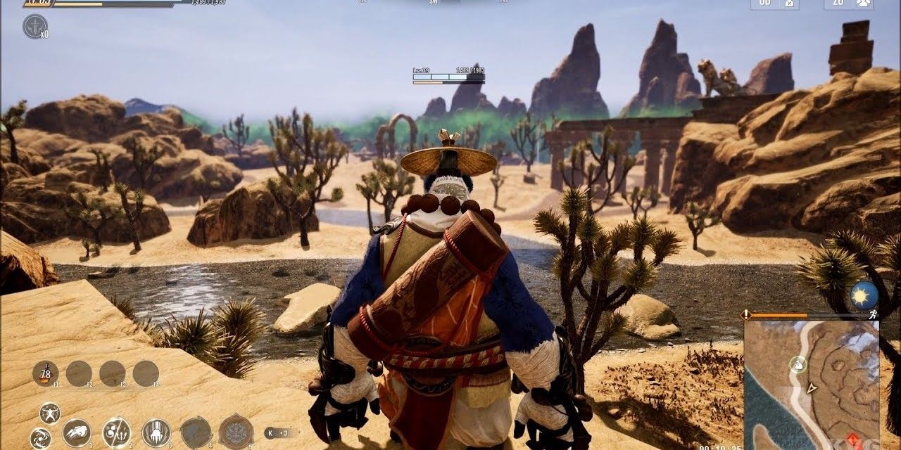 Tau in the desert in Hunter's Arena Legends