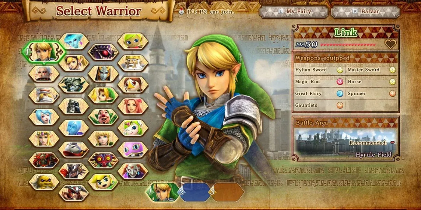 Hyrule-Warriors-Character-Select