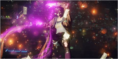 Infamous First Light Protagonist Falling Out Of A Window