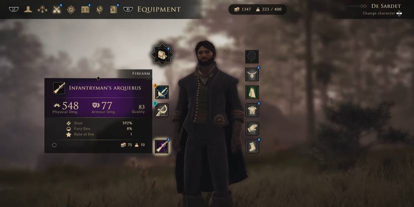Infantryman's Arquebus in Greedfall