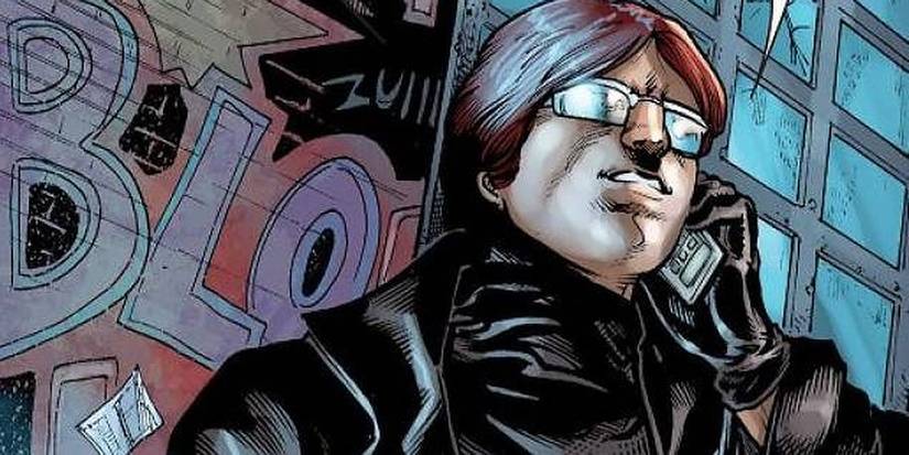 James Gordon Junior talks on the phone