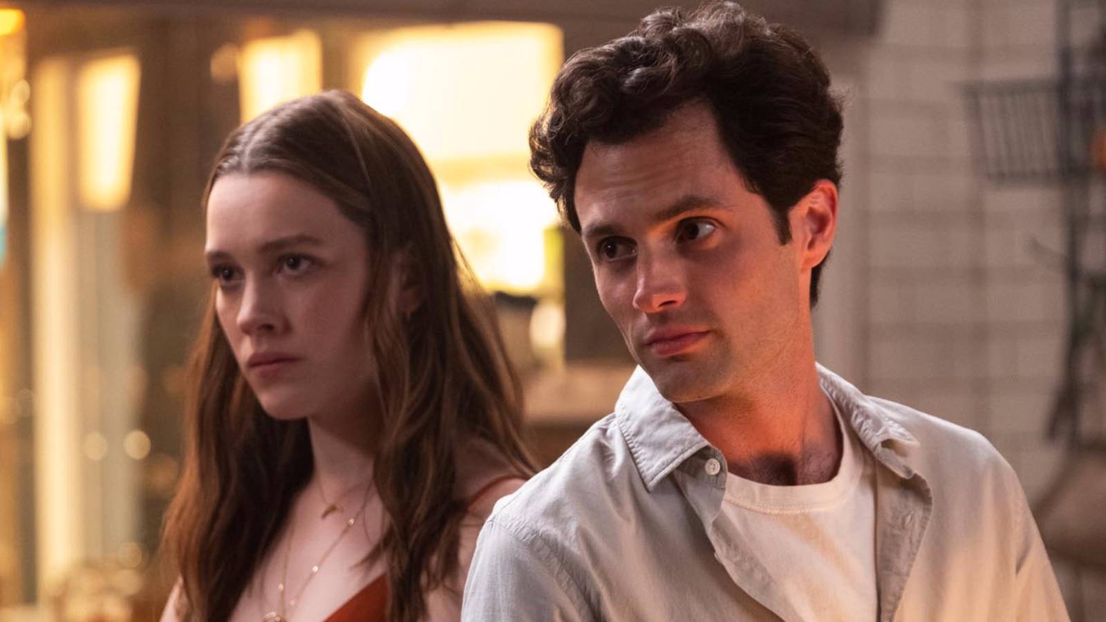 Joe and Love in Netflix's You