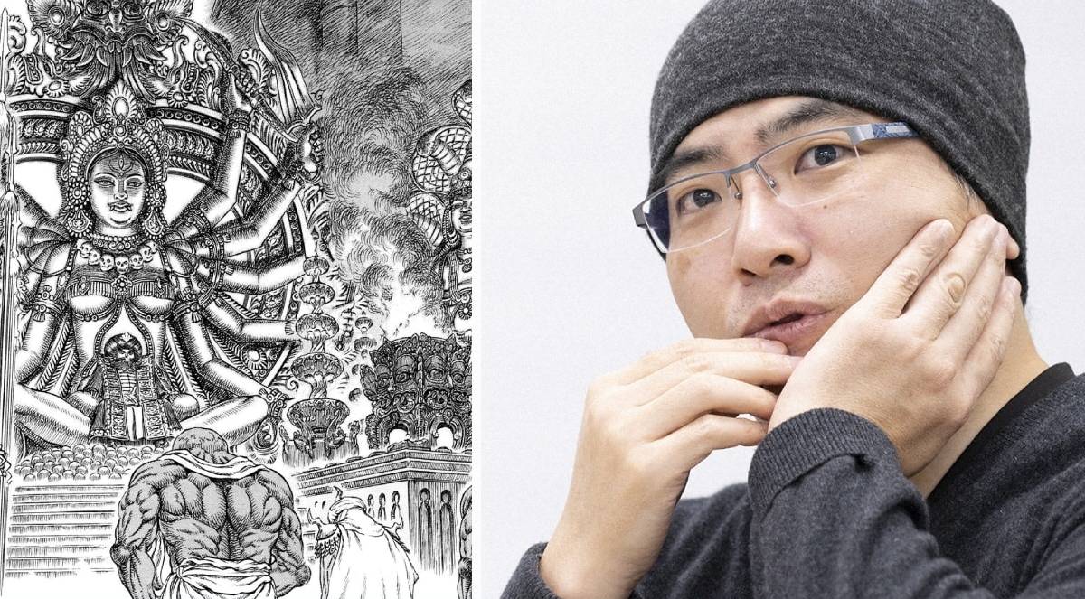 Kentaro Miura, the creator of Berserk