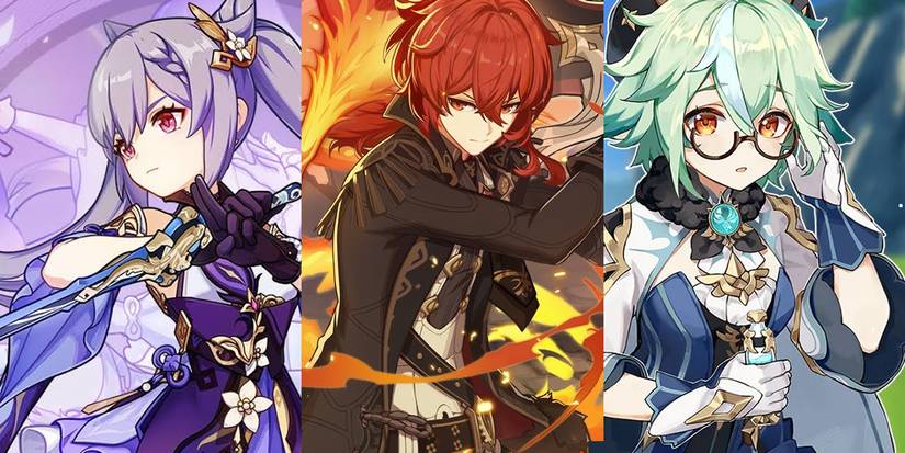 Genshin Impact Keqing-Diluc-Sucrose-1