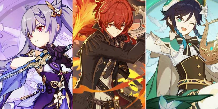 Genshin Impact Keqing-Diluc-Venti-1