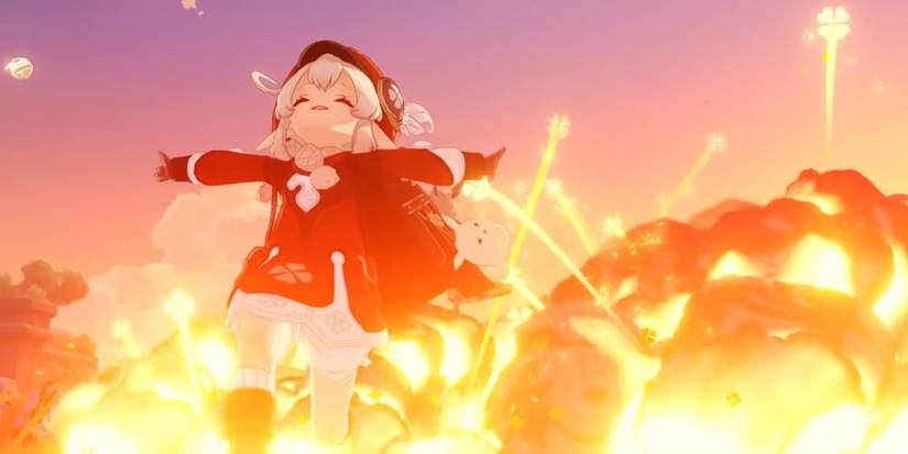 Genshin Impact Klee-unleashing-an-explosion