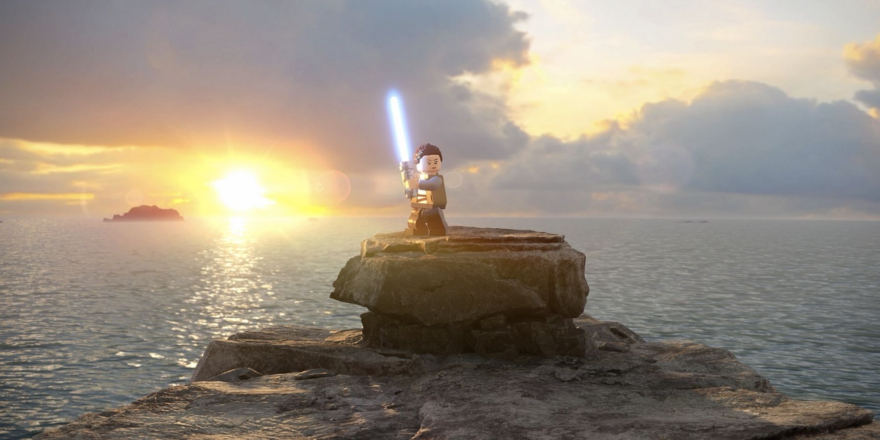 LEGO Star Wars The Skywalker Saga Rey на Ач-То