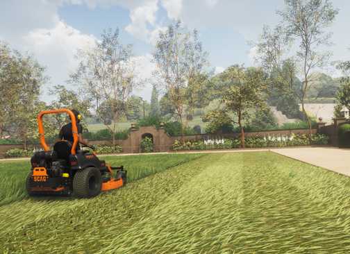 Lawn Mowing SImulator Cut